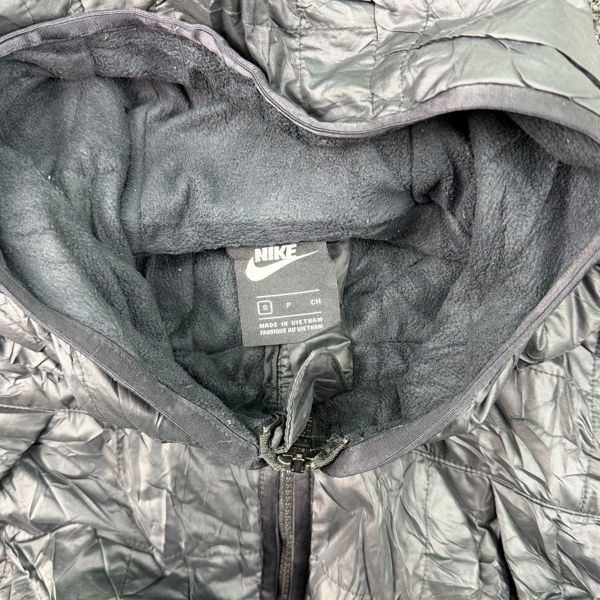 Nike Grey Hooded Jacket, Size S