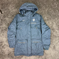 Back of the Nike Storm-FIT England hooded jacket