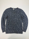 L.L.Bean Navy Marl Crewneck Knit Sweater – M Regular