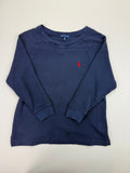 Ralph Lauren Navy Crewneck Sweatshirt – M